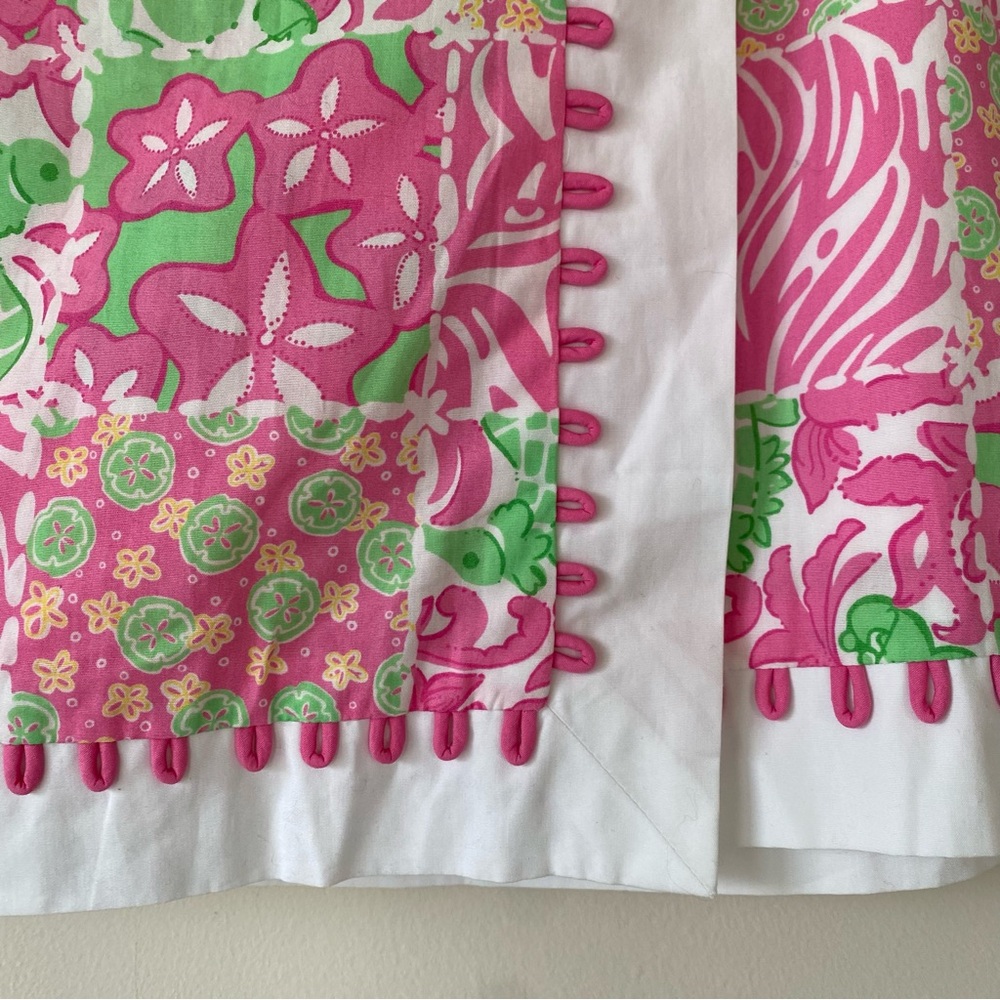 Lilly Pulitzer Patchwork Print Wrap Skort Preppy … - image 4